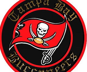 NFL type banner Buccaneers