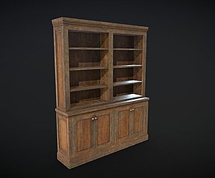 Bookcase cabinet