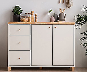 Lily 1200 Shelf Kitchen Cabinet