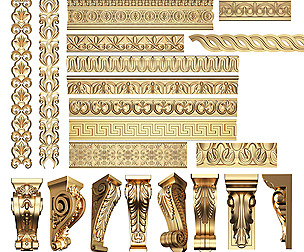 Collection of 33 Classic Carvings 03