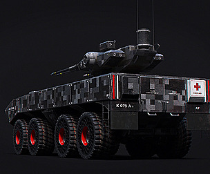 Tank Model Military 4K