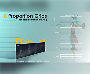 - FREE - Proportion Grids Help-Brush Stamps