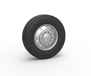 10 Hole front wheel 1:25