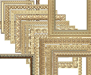15 Classic Frame and Mirror Collection 02