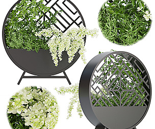 Collection plant vol 72 - indoor - ble - 3ds - c4d