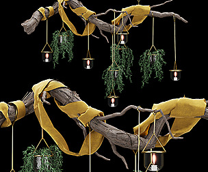 Collection plant vol 79 - indoor - ble - 3ds - c4d
