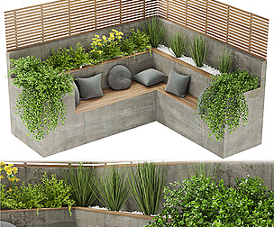 Collection plant vol 100 - ble - 3ds - c4d