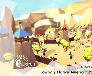 Lowpoly Native American Pack