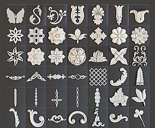 52 Ornament 3D Models