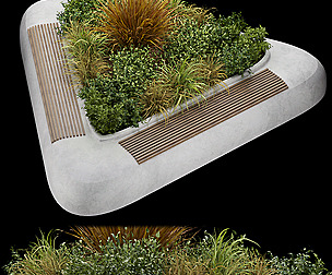 Collection plant vol 236 - leaf - ble - 3ds - c4d