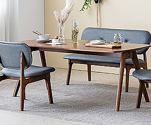 Wood Dining Table Set