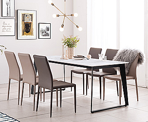 Ceramic Dining Table Set 1800