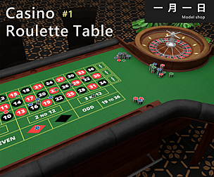 Casino Roulette Table