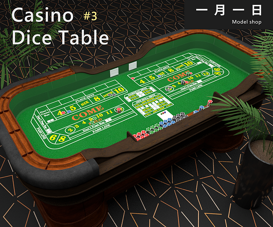 Casino Dice Table