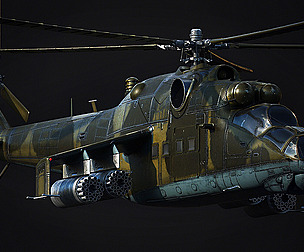 Helicopter - Source Files + 8K Unreal Engine