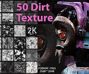 50 dirt texture 2k -png format