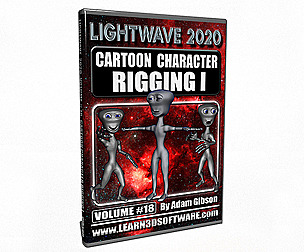 Lightwave 2020- Cartoon Character Rigging I