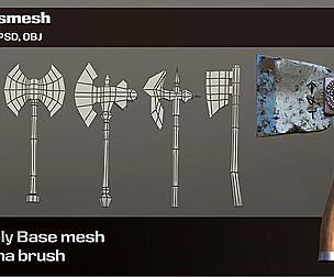 Axe Base Mesh VOL2