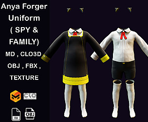 Anya Forger Uniform ( SPY & FAMILY)