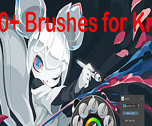 "ESSENTIAL" 180+ Brush set for Krita