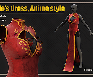Female's dress - Anime style