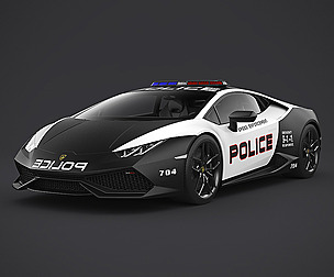Lamborghini Huracan Police