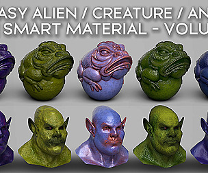 Fantasy Alien/Creature/Animal Skin - Volume 2