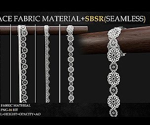 40 LACE FABRIC MATERIAL+SBSR(SEAMLESS)-VOL 2