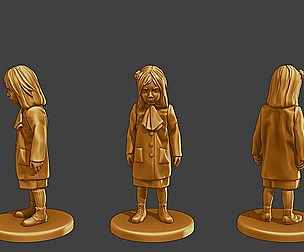ww2 Casual Little Girl CLG1 002