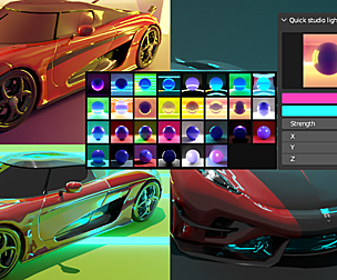 Quick Studio Light Addon - Blender Addon