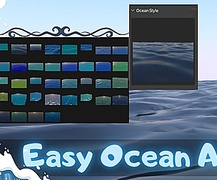 Easy Ocean Blender Addon