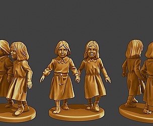 ww2 Casual Little Girl CLG1 0045
