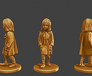 ww2 Casual Little Girl CLG1 006