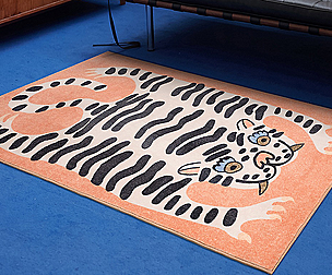 Tibetan tiger animal rug carpet