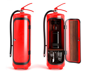 Kanistroff fire extinguisher mini bar