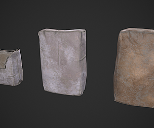 Set of Cement Bags