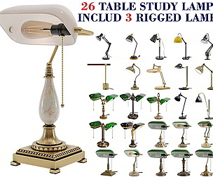 26 Table Study Light