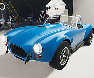 Shelby Cobra 427 S-C with Engine Sounds