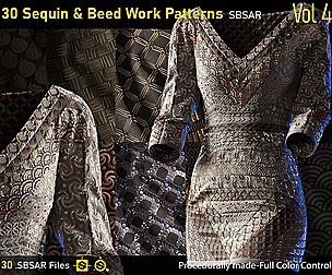 30 Sequin & Beed Work patterns-Vol4-SBSAR