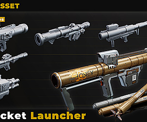 15 Rocket Launcher 3DModel