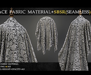 40 LACE FABRIC MATERIAL+SBSR(SEAMLESS)-VOL 3