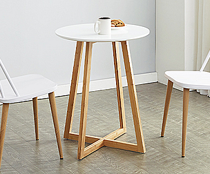 Cafe-style Doris round table