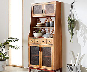 solid wood multi-purpose console