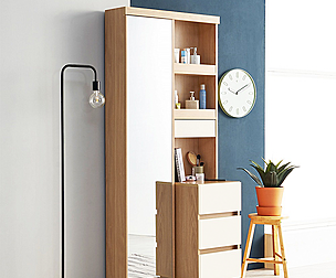 Diva full body mirror dressing table