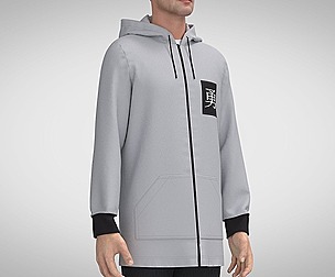 Hooded Zip-up Jacket 2