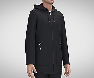 Hooded Zip-up Jacket 3