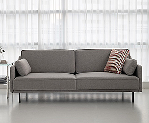 Vibe 3 Seater EasyClean Fabric Sofa