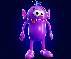 Cute Monster Character Sculpt