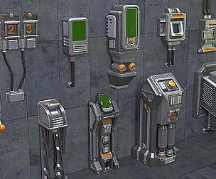 SCI-FI Switches - 10 pieces