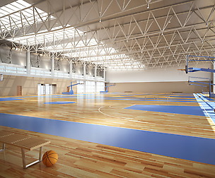 Basketball Arena 001